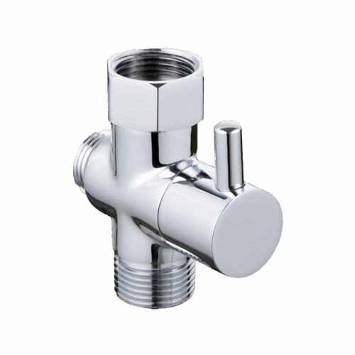 Metal Toilet T Adapter