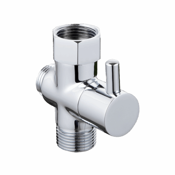 Metal Toilet T Adapter
