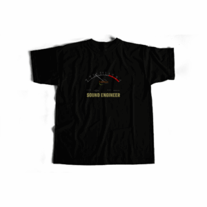 Vu Meter T-Shirt  Black